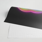 Neon Pride Heart Wrapping Paper Gallery Image 2