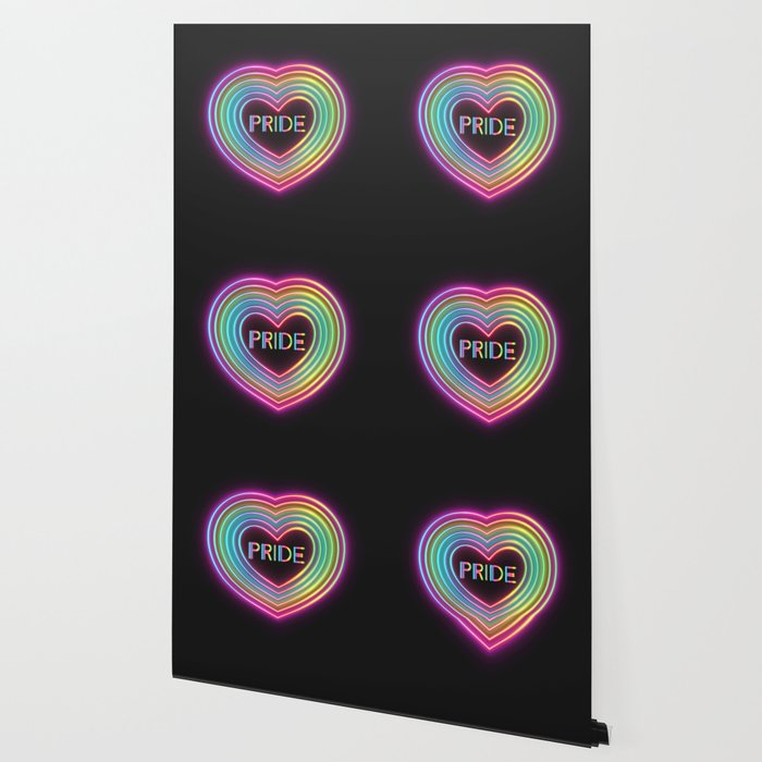 Neon Pride Heart Wallpaper Gallery Image 2