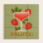 Rossini - Amalfi Coast Cocktails Wood Wall Art Gallery Image 1