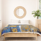 Klimt Tabby Cat with Warm Scarf Duvet Cover Gallery Image 3