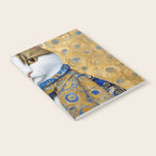 Klimt Tabby Cat with Warm Scarf Notebook Gallery Image 2