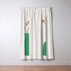 Little Vase Design 2 Window Curtain Gallery Image 3