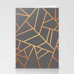Copper And Grey Stationery Card Gallery Image 2