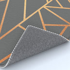 Copper And Grey Rug Gallery Image 4