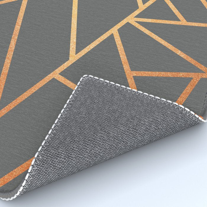 Copper And Grey Rug Gallery Image 4