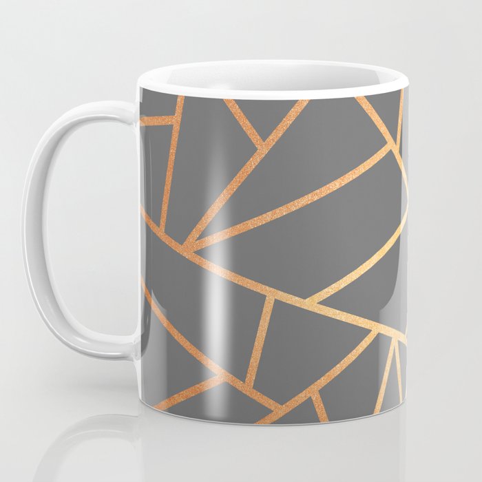 Copper And Grey Coffee Mug Gallery Image 3
