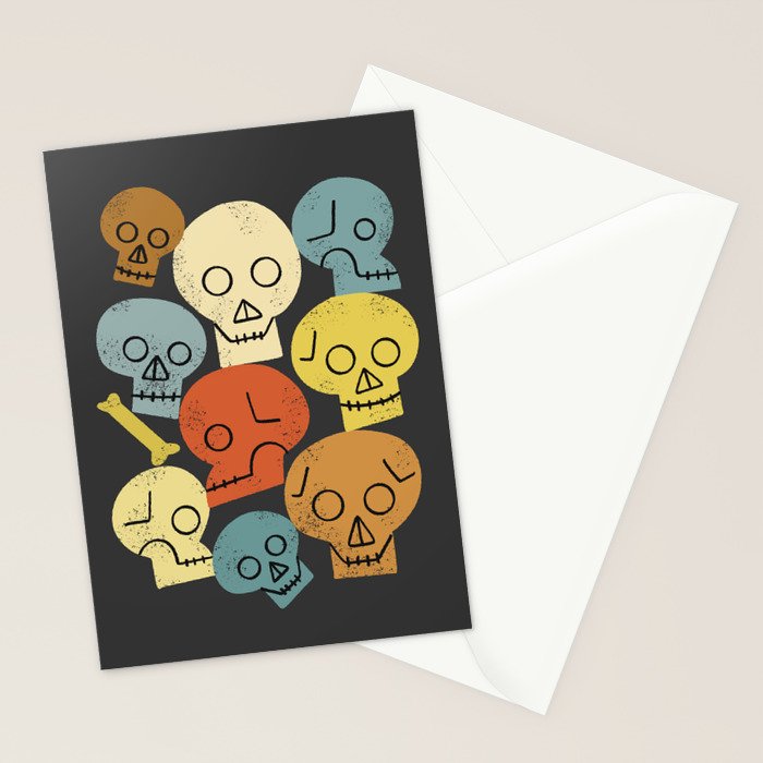 The Skull Crew Stationery Card Gallery Image 2