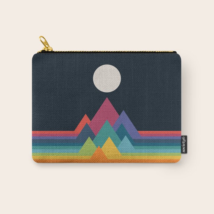 Whimsical Mountains Carry All Pouch Gallery Image 1