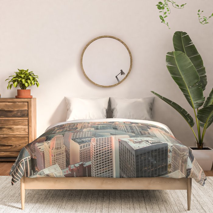 CHICAGO SKYSCRAPERS Comforter Gallery Image 3