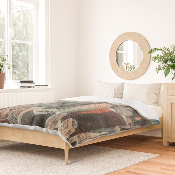 CHICAGO SKYSCRAPERS Duvet Cover Gallery Image 2