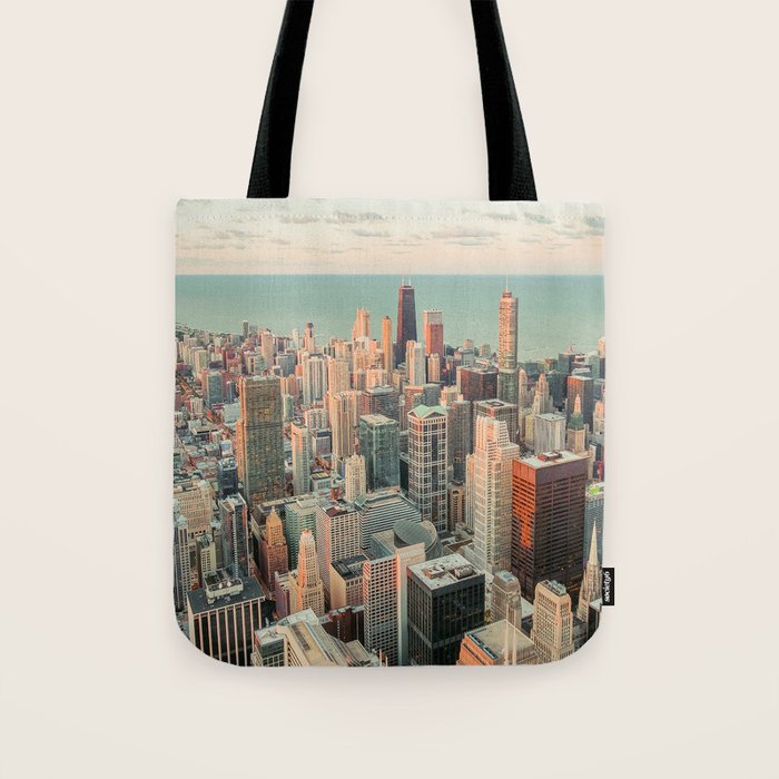 CHICAGO SKYSCRAPERS Tote Bag Gallery Image 1
