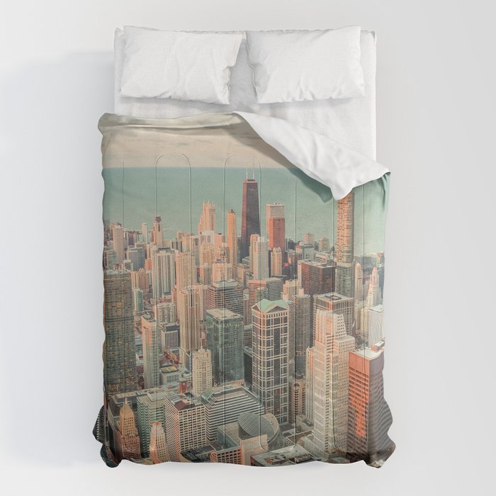 CHICAGO SKYSCRAPERS Comforter Gallery Image 6