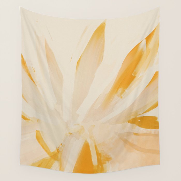 Sun Blooming Flower Wall Tapestry Gallery Image 4