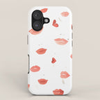 Watercolor Lips iPhone Case Gallery Image 1