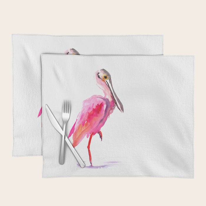 Roseate spoonbill Placemat Gallery Image 1
