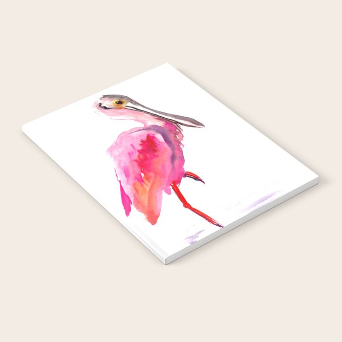 Roseate spoonbill Notebook Gallery Image 2