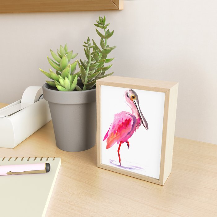 Roseate spoonbill Mini Art Print Gallery Image 2