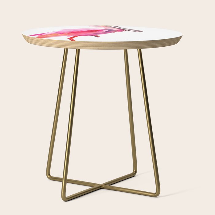 Roseate spoonbill Side Table Gallery Image 1