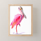 Roseate spoonbill Mini Art Print Gallery Image 1