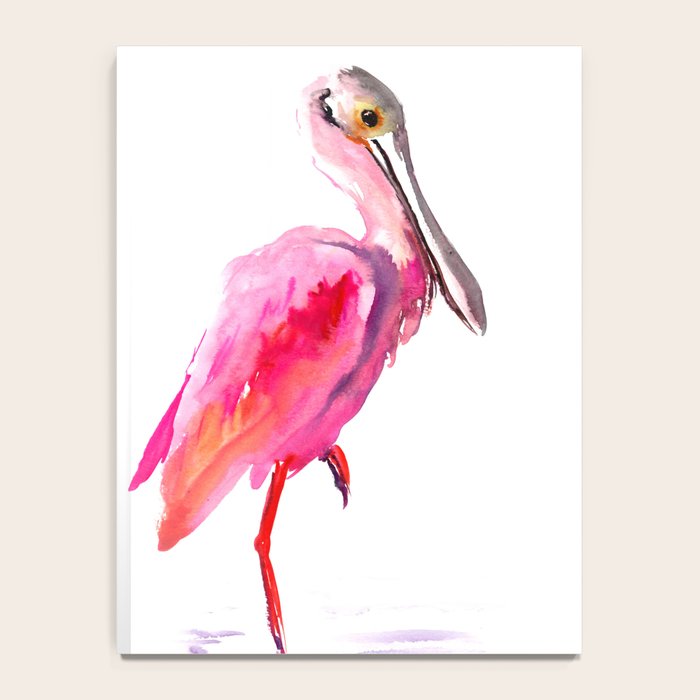 Roseate spoonbill Notebook Gallery Image 4