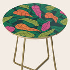 Tropical Leaf Pattern  Side Table Gallery Image 2