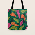 Tropical Leaf Pattern  Tote Bag Gallery Image 1