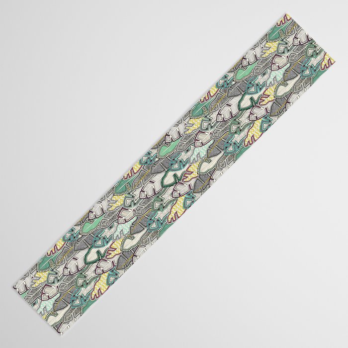 layered palm leaves Table Runner Gallery Image 3