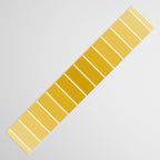 Gradient Arch XXV Gold Sunshine Mid Century Modern Rainbow Table Runner Gallery Image 3