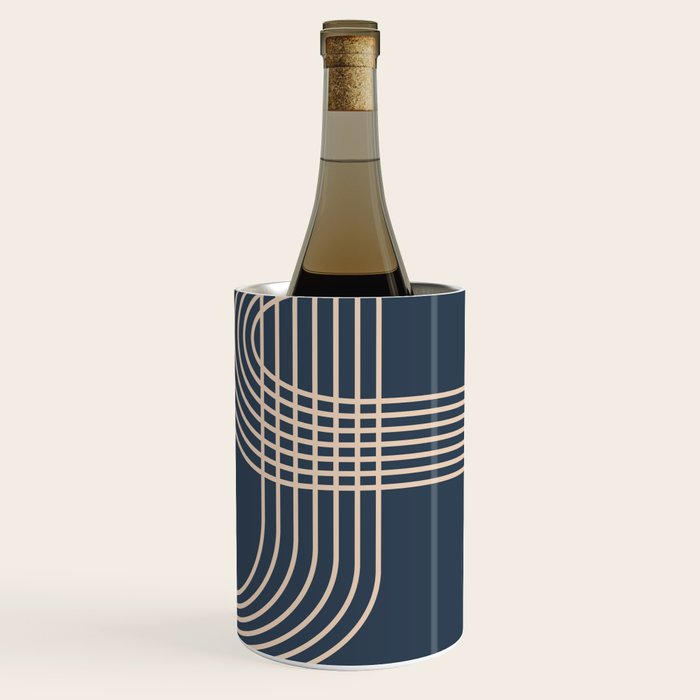 Lines in Midnight Wine Chiller Gallery Image 3