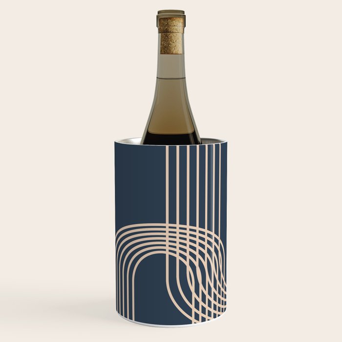 Lines in Midnight Wine Chiller Gallery Image 2