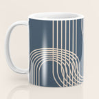 Lines in Midnight Coffee Mug Gallery Image 3