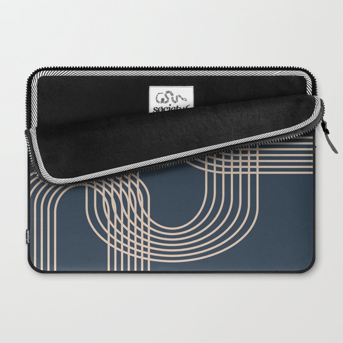Lines in Midnight Laptop Sleeve Gallery Image 2