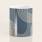Lines in Midnight Coffee Mug Gallery Image 4