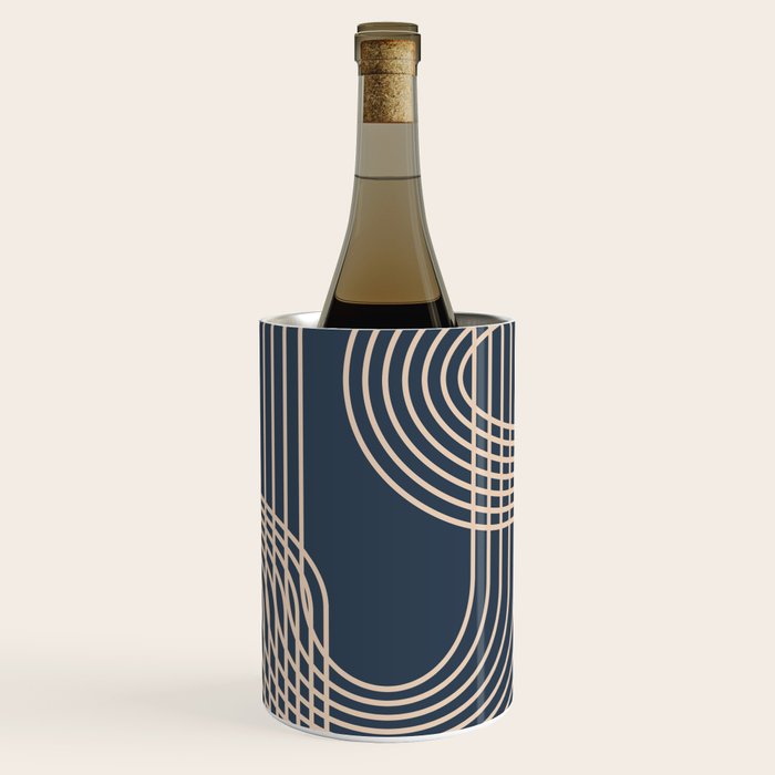 Lines in Midnight Wine Chiller Gallery Image 1