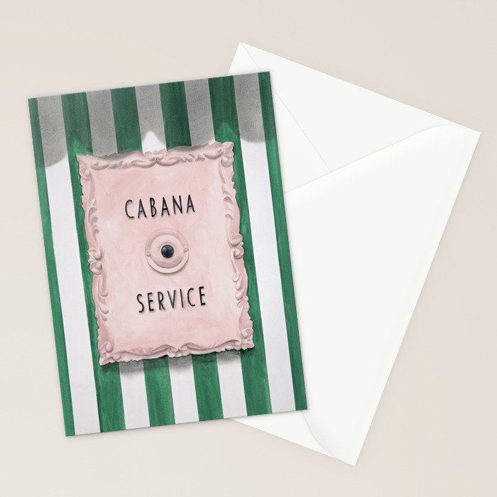 Press For Cabana Service Stationery Card Gallery Image 2