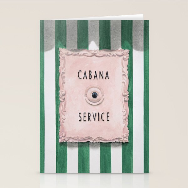 Press For Cabana Service Stationery Card Gallery Image 2