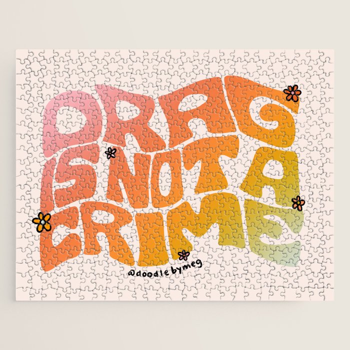 Drag Is Not a Crime Jigsaw Puzzle Gallery Image 1