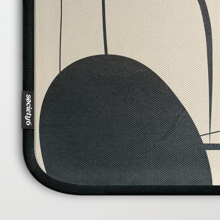 Abstract Line Art VIII Laptop Sleeve Gallery Image 3