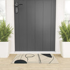 Abstract Line Art VIII Welcome Mat Gallery Image 3