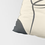 Abstract Line Art VIII Pillow Sham Gallery Image 4