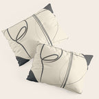 Abstract Line Art VIII Pillow Sham Gallery Image 3