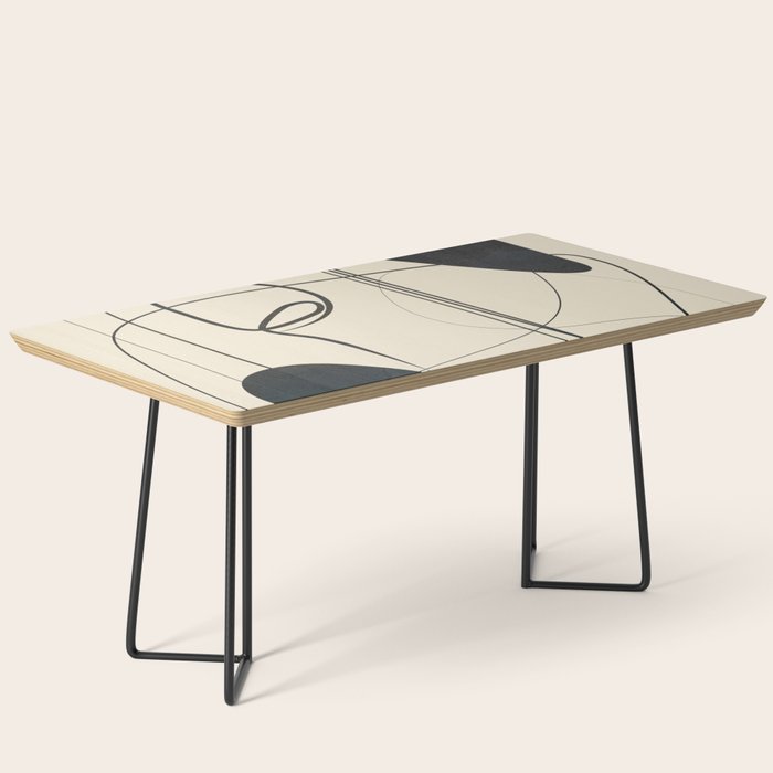 Abstract Line Art VIII Coffee Table Gallery Image 1