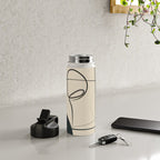 Abstract Line Art VIII Water Bottle Gallery Image 5