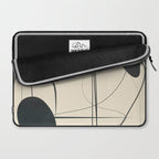 Abstract Line Art VIII Laptop Sleeve Gallery Image 2