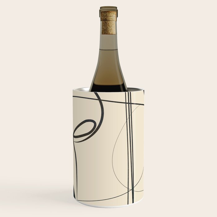 Abstract Line Art VIII Wine Chiller Gallery Image 1