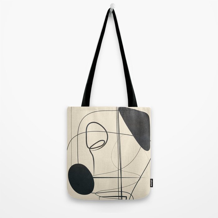 Abstract Line Art VIII Tote Bag Gallery Image 2
