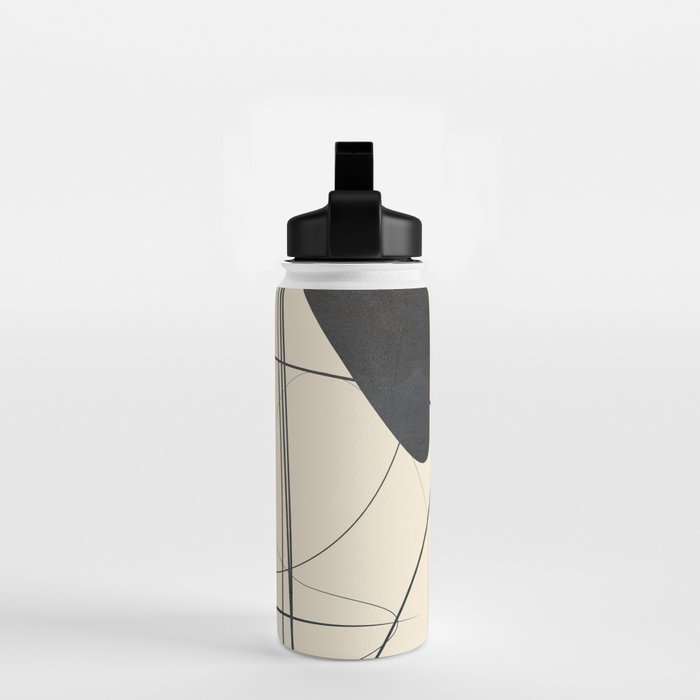 Abstract Line Art VIII Water Bottle Gallery Image 2