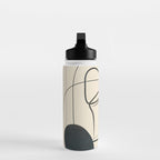 Abstract Line Art VIII Water Bottle Gallery Image 3