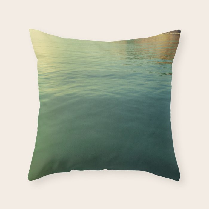 Idyllic Summer Throw Pillow Gallery Image 1
