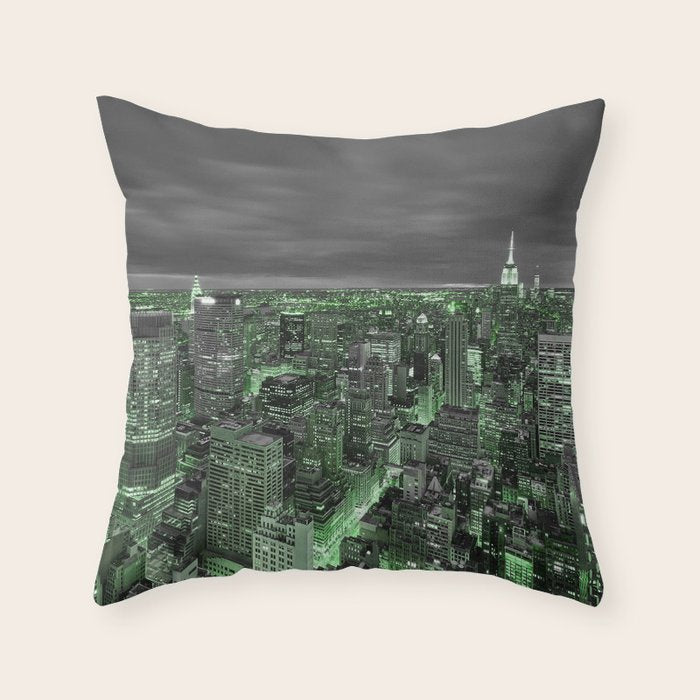NEW YORK CITY LV Throw Pillow Gallery Image 1